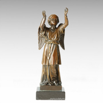 Mythology Statue Hope/Wish Bronze Myth Sculpture TPE-362